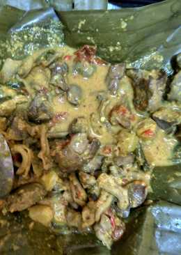 Botok jeroan emak oby