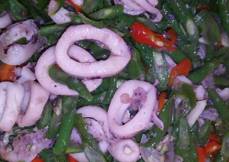 resep makanan Oseng cumi praktis