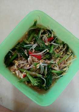 Oseng sehat (tauge, brokoli,sawi hijau)
