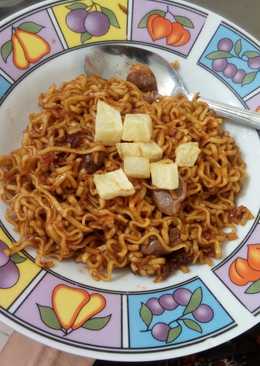 Mie telur pedes halilintar