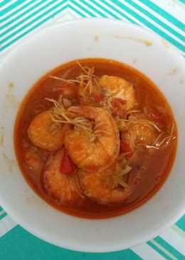 Udang saos padang simple