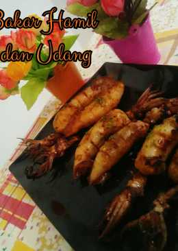 Cumi Bakar Hamil Ayam & Udang #ketofriendly #ketofy #debm