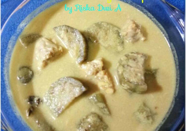 resep masakan Lodeh Terong Tempe