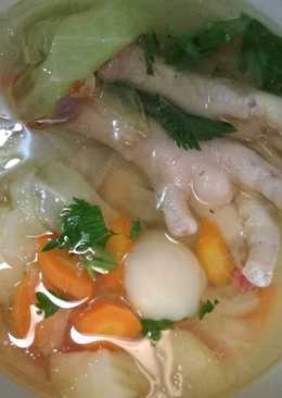 Sayur sop ceker anti bau amis