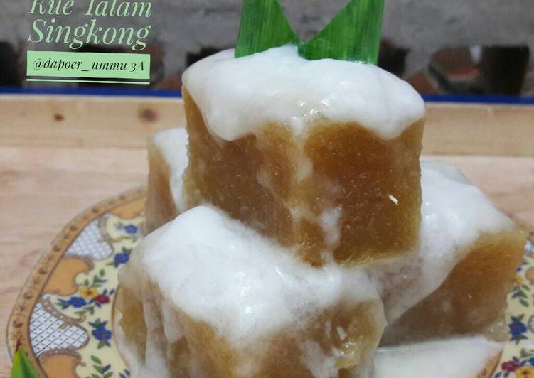 resep makanan Kue Talam Singkong