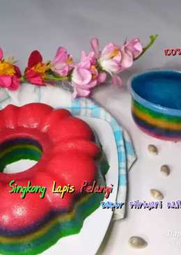 ðŸŒˆ Lapis Singkong Pelangi ala Dapur Fitri ðŸŒˆ