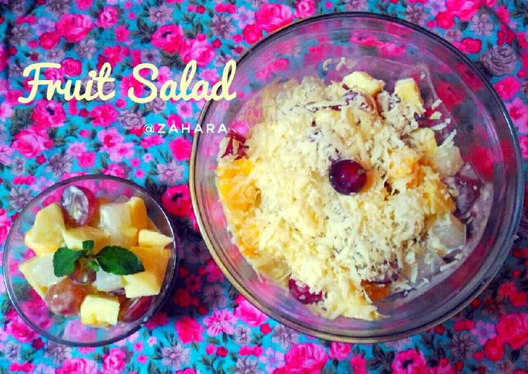 resep Fruit Salad (Salad Buah)