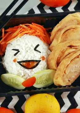 Chicken egg roll hokben