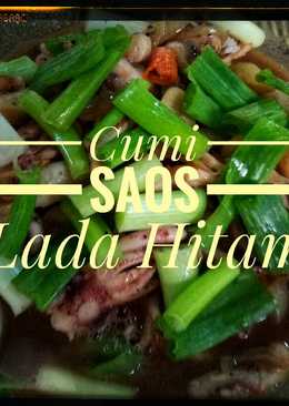 Cumi Saos Lada Hitam