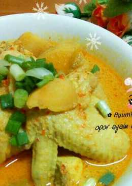 âœ´ Opor Ayam Ubi jalar Pedas âœ´