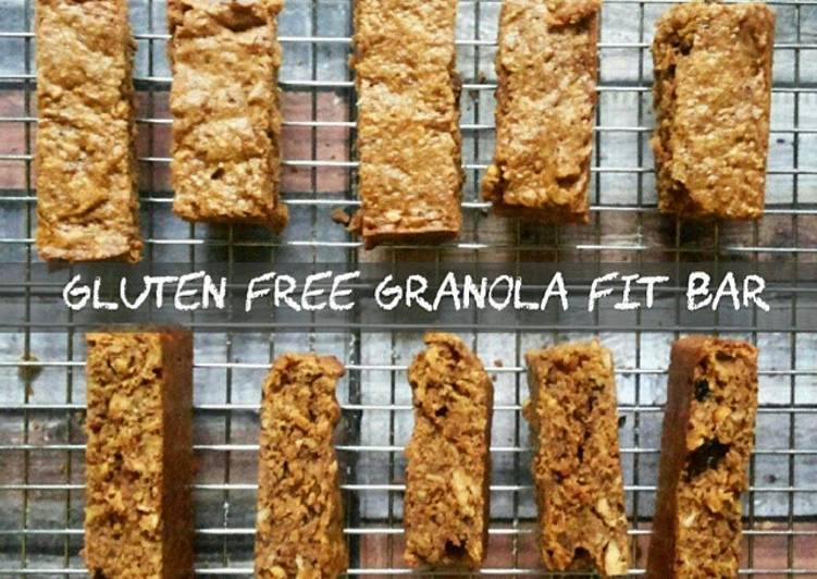 Resep Granola Fit Bar (Gluten Free) Oleh dieng corner kitchen