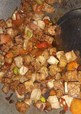 Tumis tahu tempe wortel