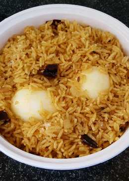 Egg pilaf/ nasi campur telur (#PR_BukanNasiBiasa)