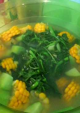 Sayur Bening (Bayam, Jagung, Manisa)