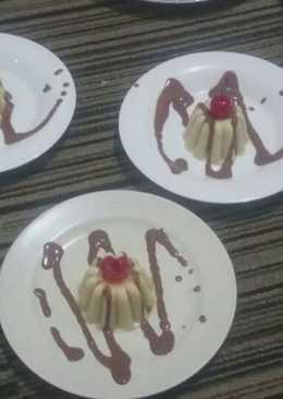Puding tempe fla coklat