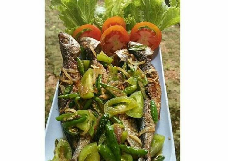 resep masakan Ikan cabe ijo #simpel