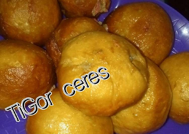 resep TiGor (roTi Goreng) isi ceres