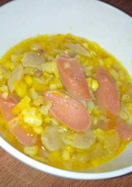 Sup Jagung Sosis (toddler Meal) 1y+