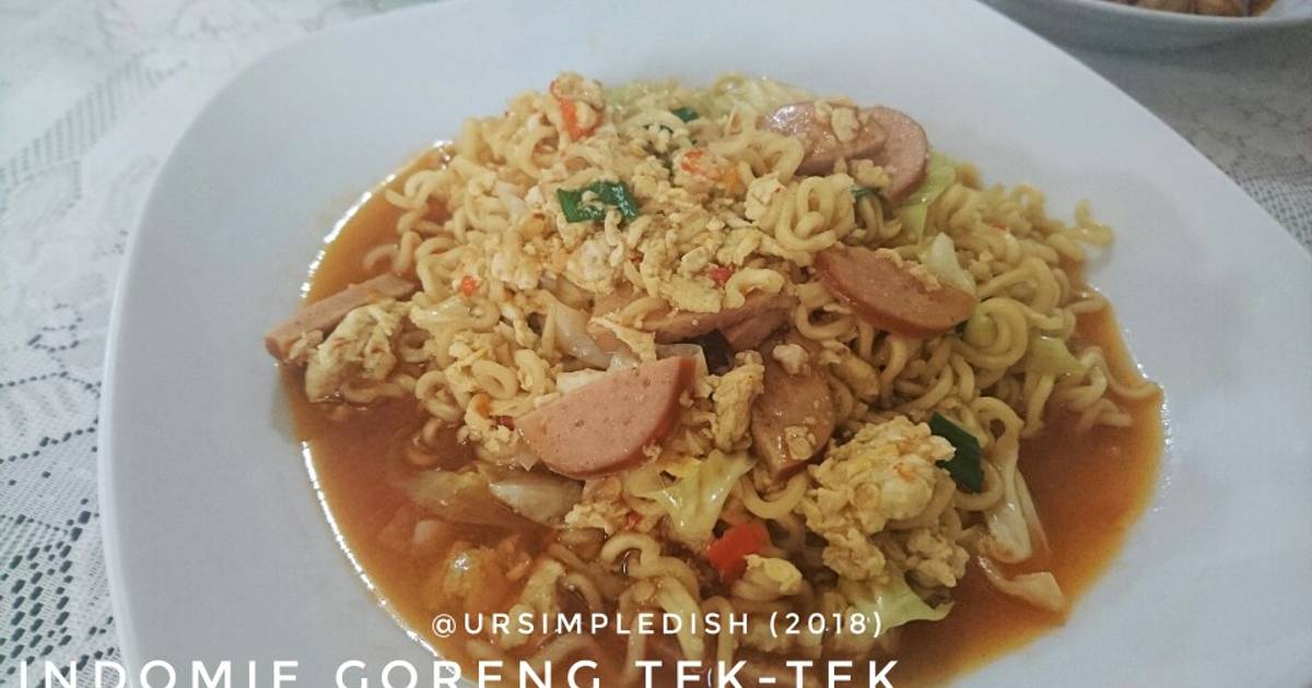  Resep  Indomie  Goreng  Tek Tek oleh Bina Decilena Cookpad