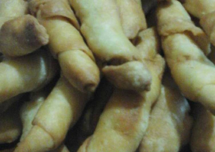 resep makanan Pisang molen cokelat keju renyah (recook)