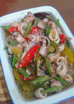 Tumis cumi asin buncis