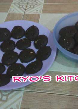 Kue Coklat Kacang (good time kacang)