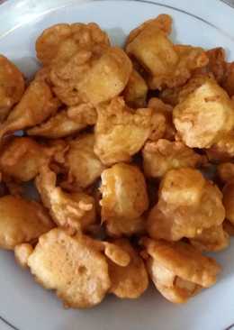 Tahu Goreng Tepung (Tahu Jaket) Gurih Pedas