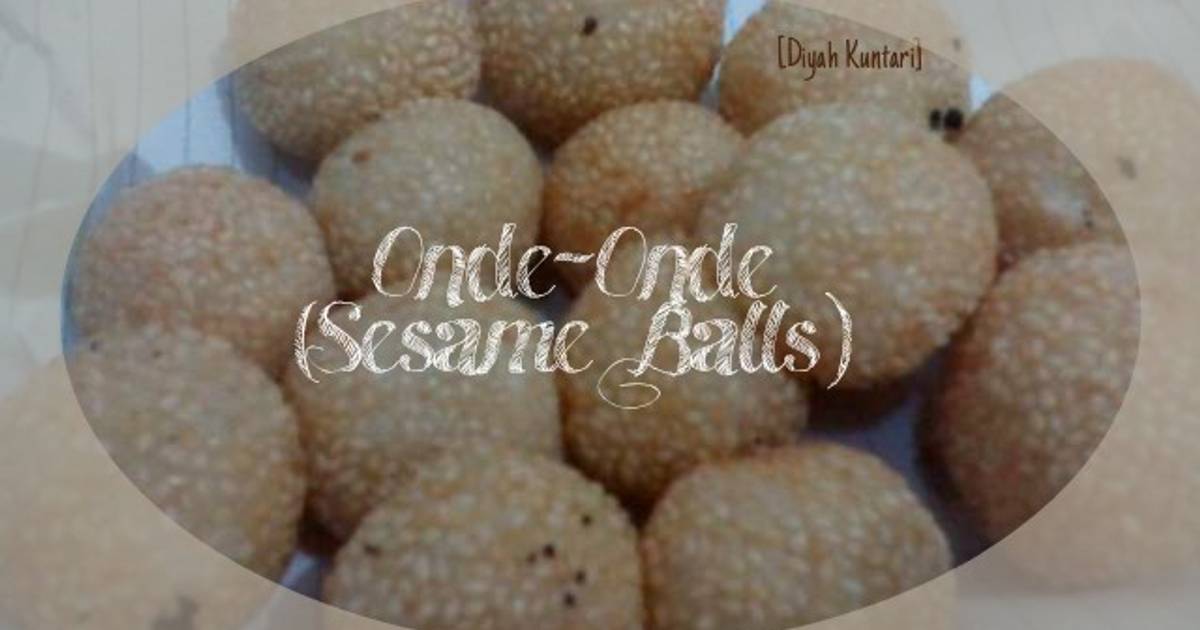 Resep Onde-onde Isi Kacang Ijo (Kenyel lembut kulitnya) Resep Onde-onde Isi Kacang Ijo (Kenyel lembut kulitnya)