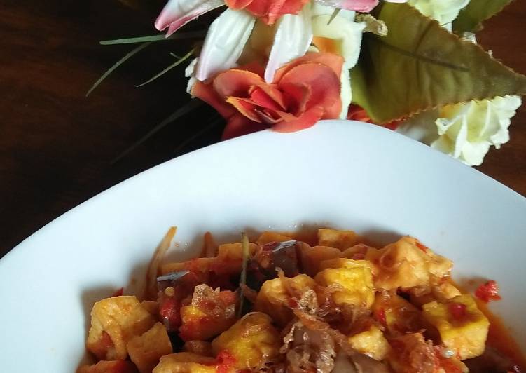 resep Balado Terong Tahu Padang