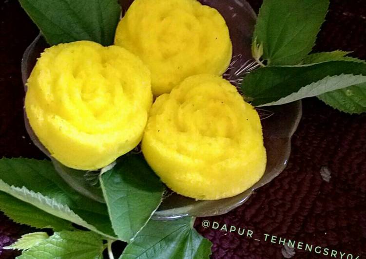 gambar untuk resep makanan Bolu kukus mawar