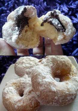 Donat ubi isi coklat melted