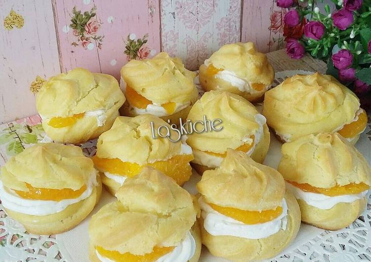 bahan dan cara membuat Pastry Choux aka Soes