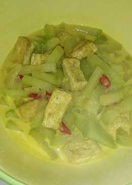 Labu siam kuah kuning