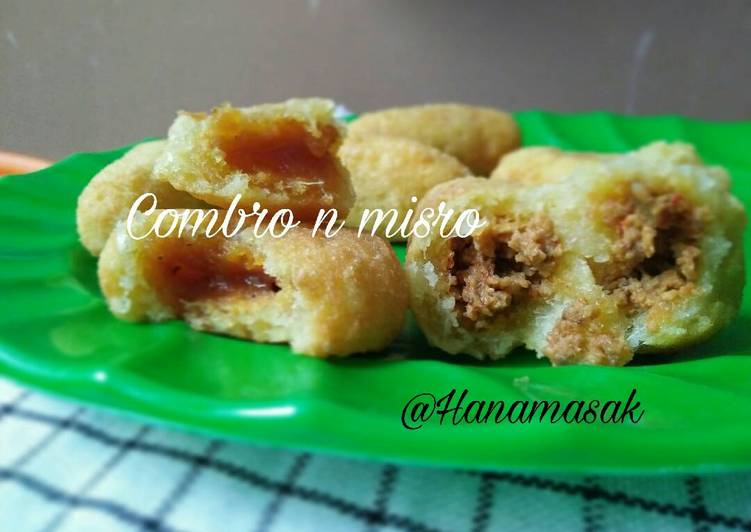 resep lengkap untuk Combro & Misro