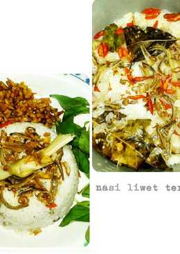 Nasi liwet teri magicom