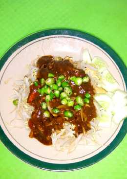 Tahu petis telor ala mirza