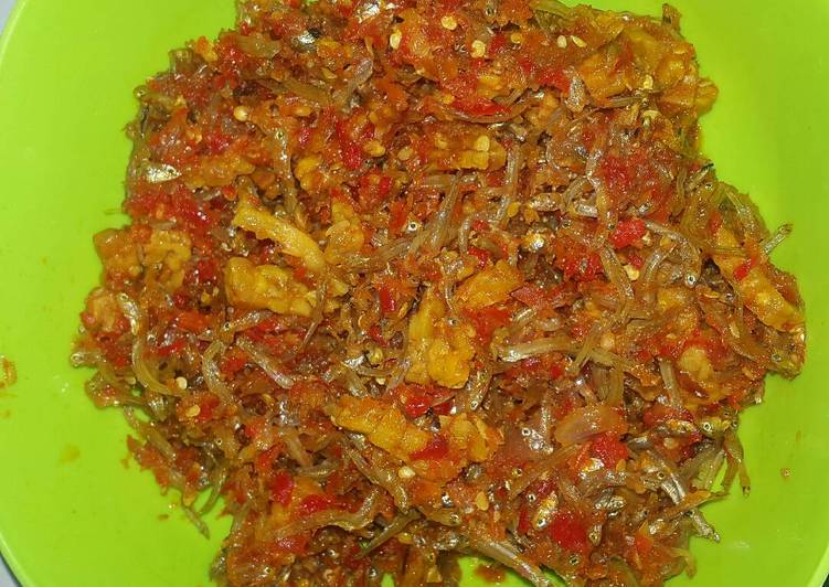 gambar untuk cara membuat Teri tempe balado