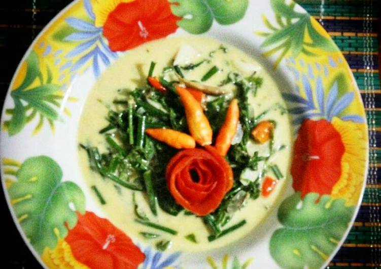 Resep Tumis Sayur Pakis Kuah Santan #PostingRame2_Tumis Sayur Kiriman
dari Bu Hadi