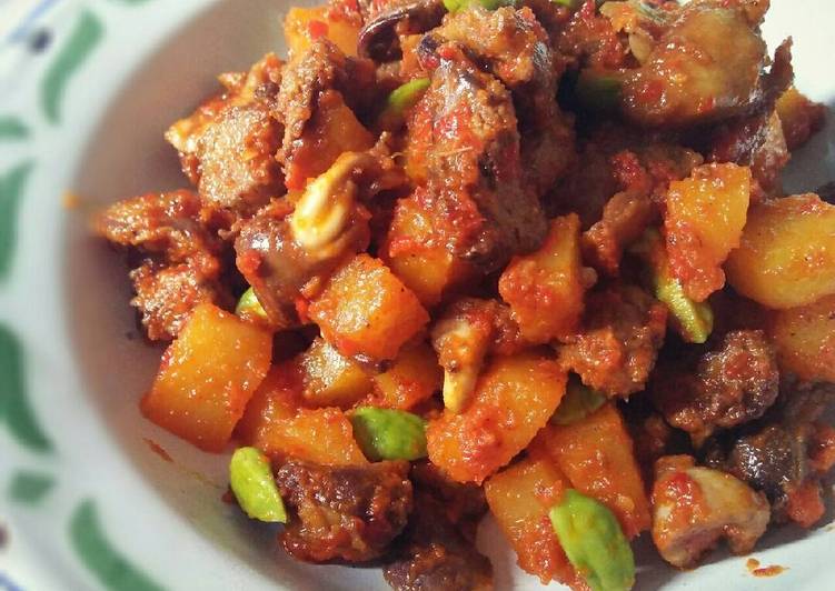 Resep Sambel Goreng Kentang Ati Ampela Petai Imaimey Top Resep Makanan Dan Minuman Mudah Lezat