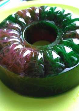 Puding Bihun Warna Warni