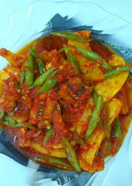 Sambal kentang buncis ikan asinðŸ'Œ