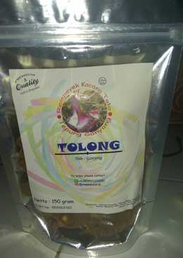 Rempeyek Kacang Tolo Tepung Ganyong