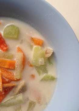 Sayur labu siam kuah santan