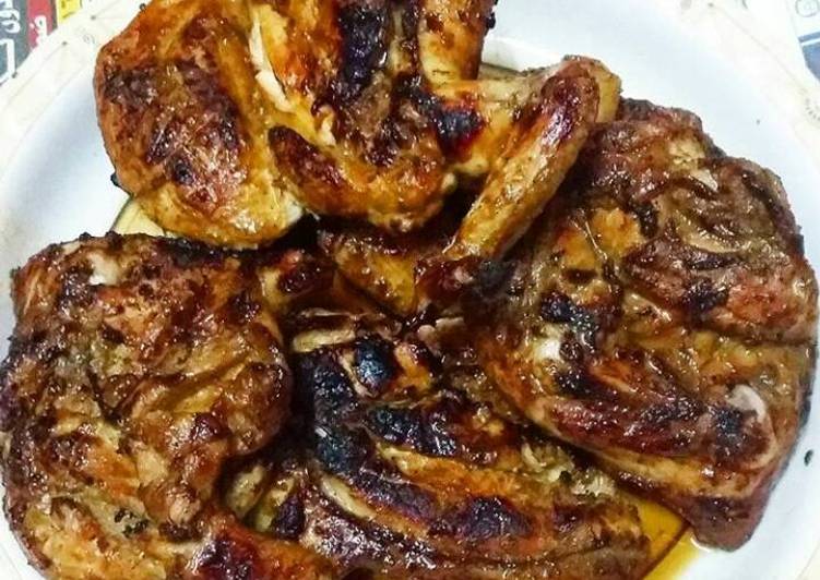 Resep Ayam bakar lezat dan simple (no ungkeb) By Asya Desy