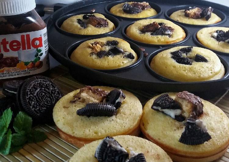 resep makanan Pukis Lava Nutella