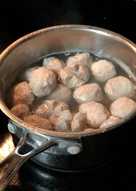 Bakso #keto  (daging ayam dan sapi)