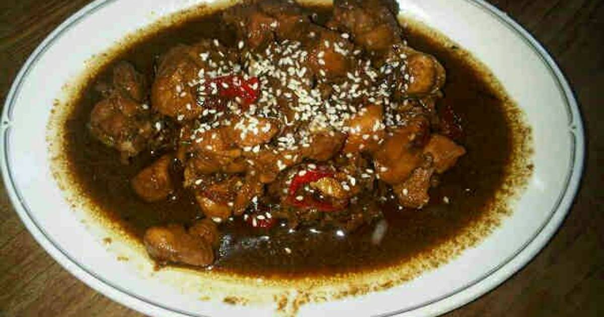 Resep Ayam Saos Teriyaki ala Tejatini Manik