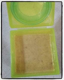 Resep Rahasi Bubur Beras Putih + Kacang Hijau + Butternut Pumpkin + Cheese + ASI + EVOO (MPASI 6m+ Baby Bellvanessa)