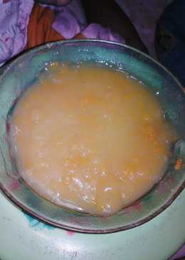 Bubur Butternut Squash (labu kuning)