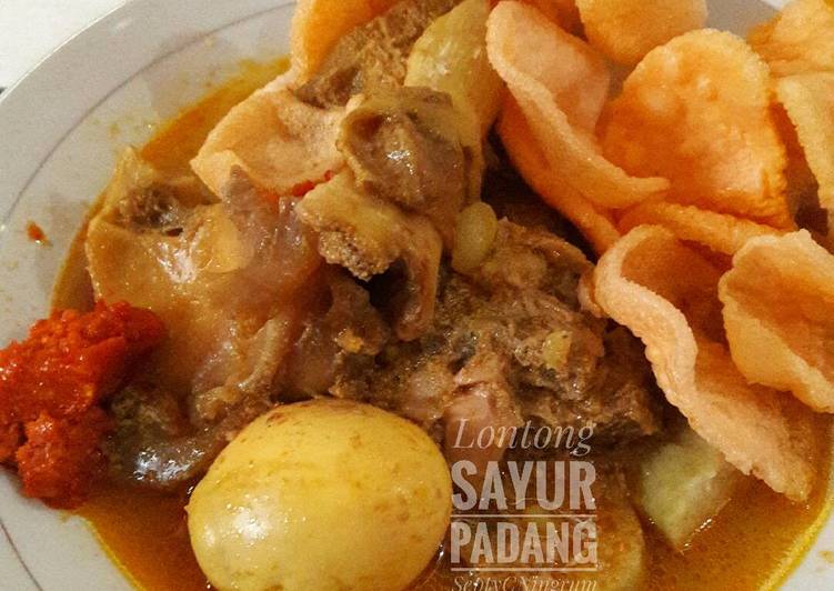 gambar untuk resep Lontong Sayur Padang Ala Septy